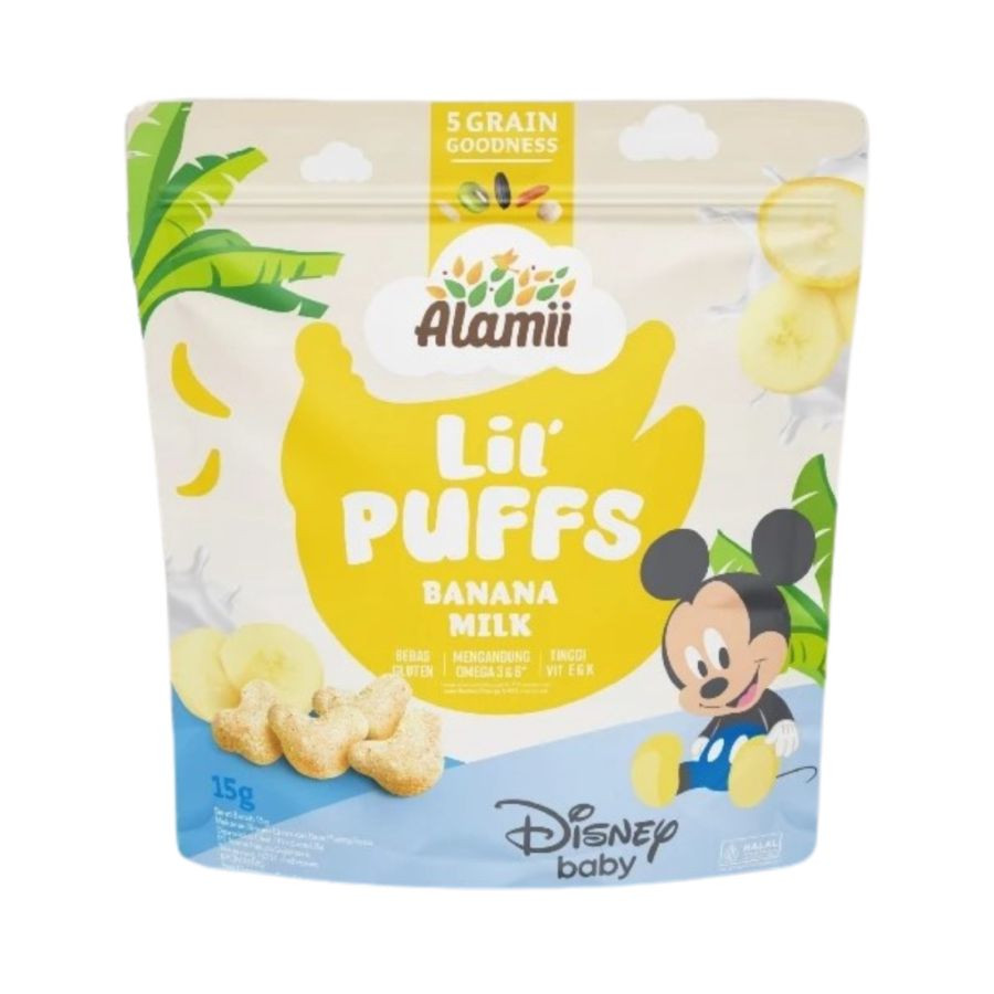 ALAMII LIL PUFFS BANAN MILK 15 GR