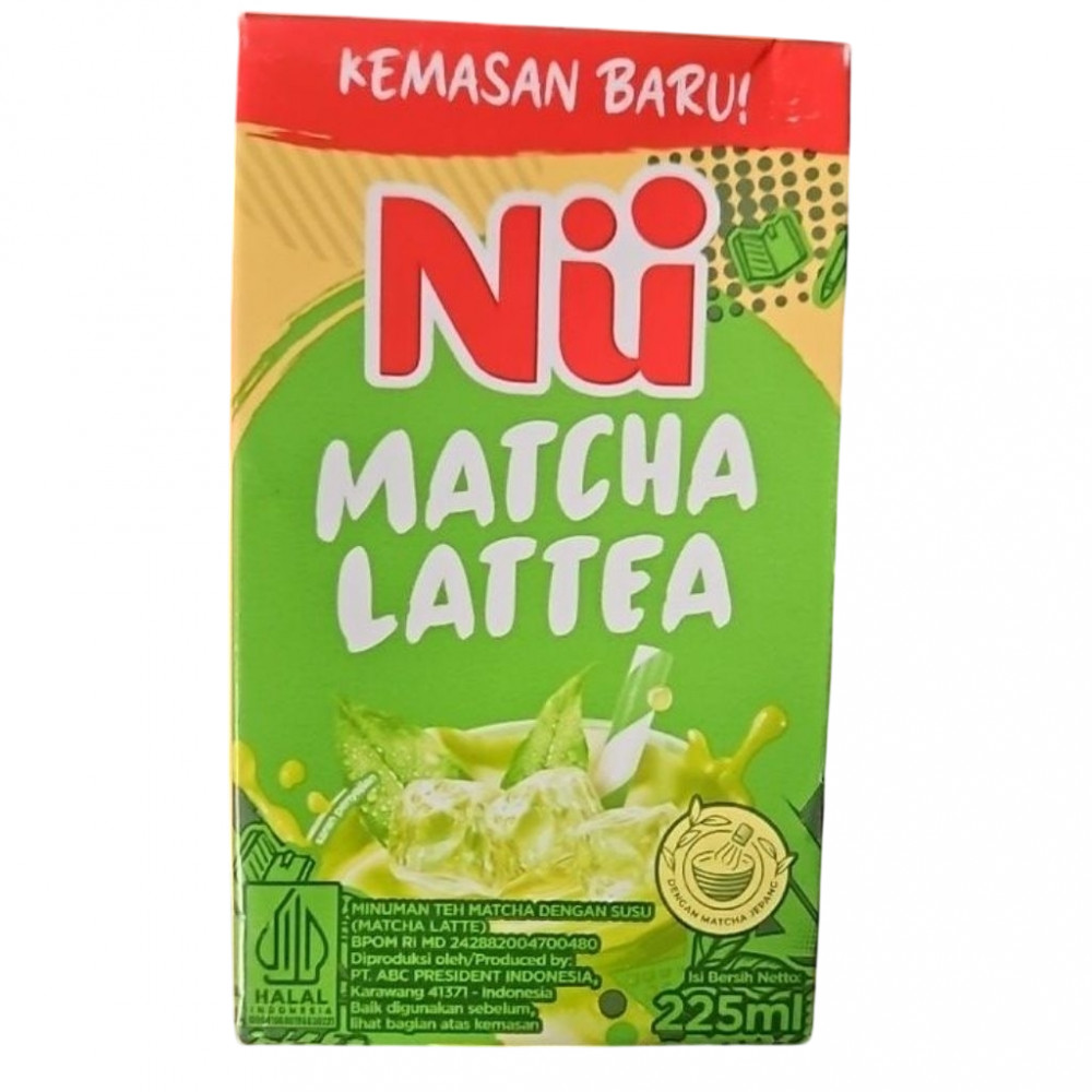 NU MATCHA LATTE UHT 225 ML