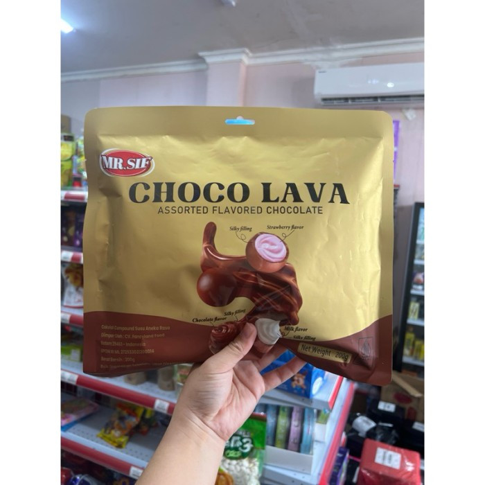 MR. SIF CHOCO LAVA ASSORTED FESTIVE 200 GR