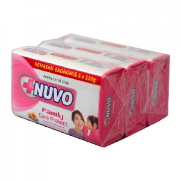 NUVO BAR SOAP PINK 3+1 100 GR