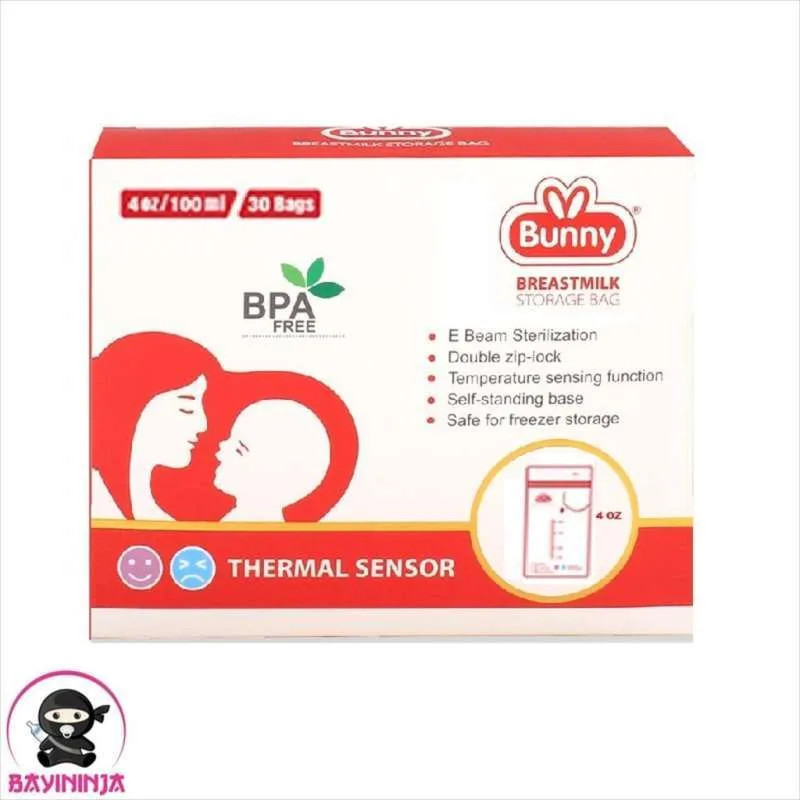 BUNNY BREASTMILK BAG 100ML ABM-1001