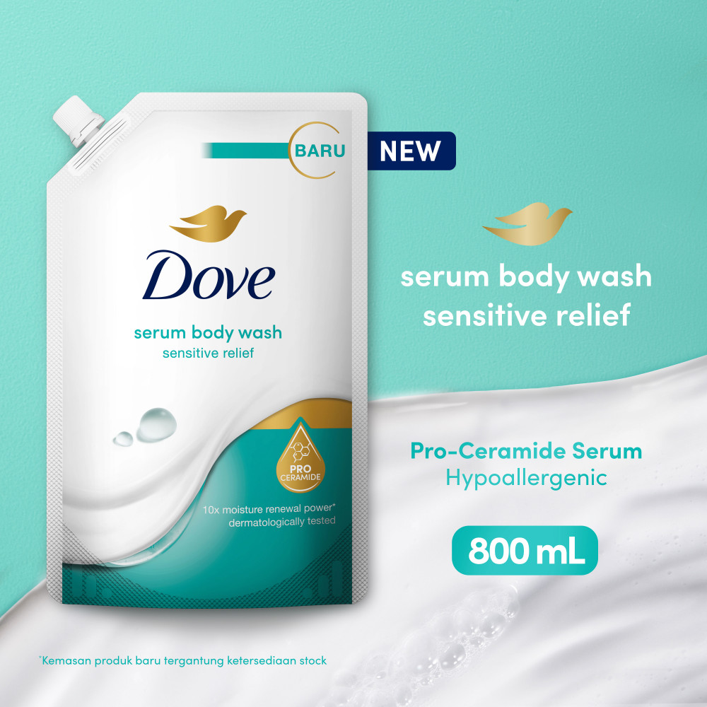 DOVE BW SENSITIVE REF 800 ML