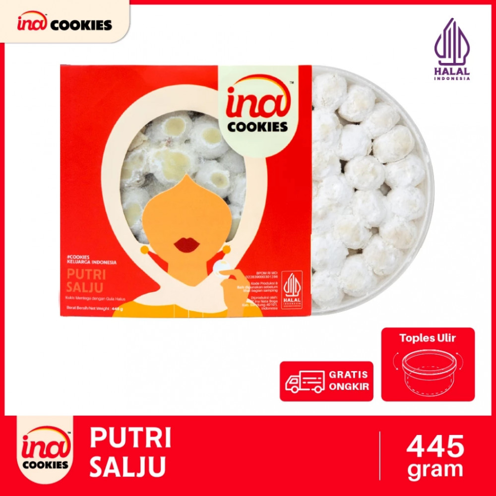 INA COOKIES PUTRI SALJU 445 GR