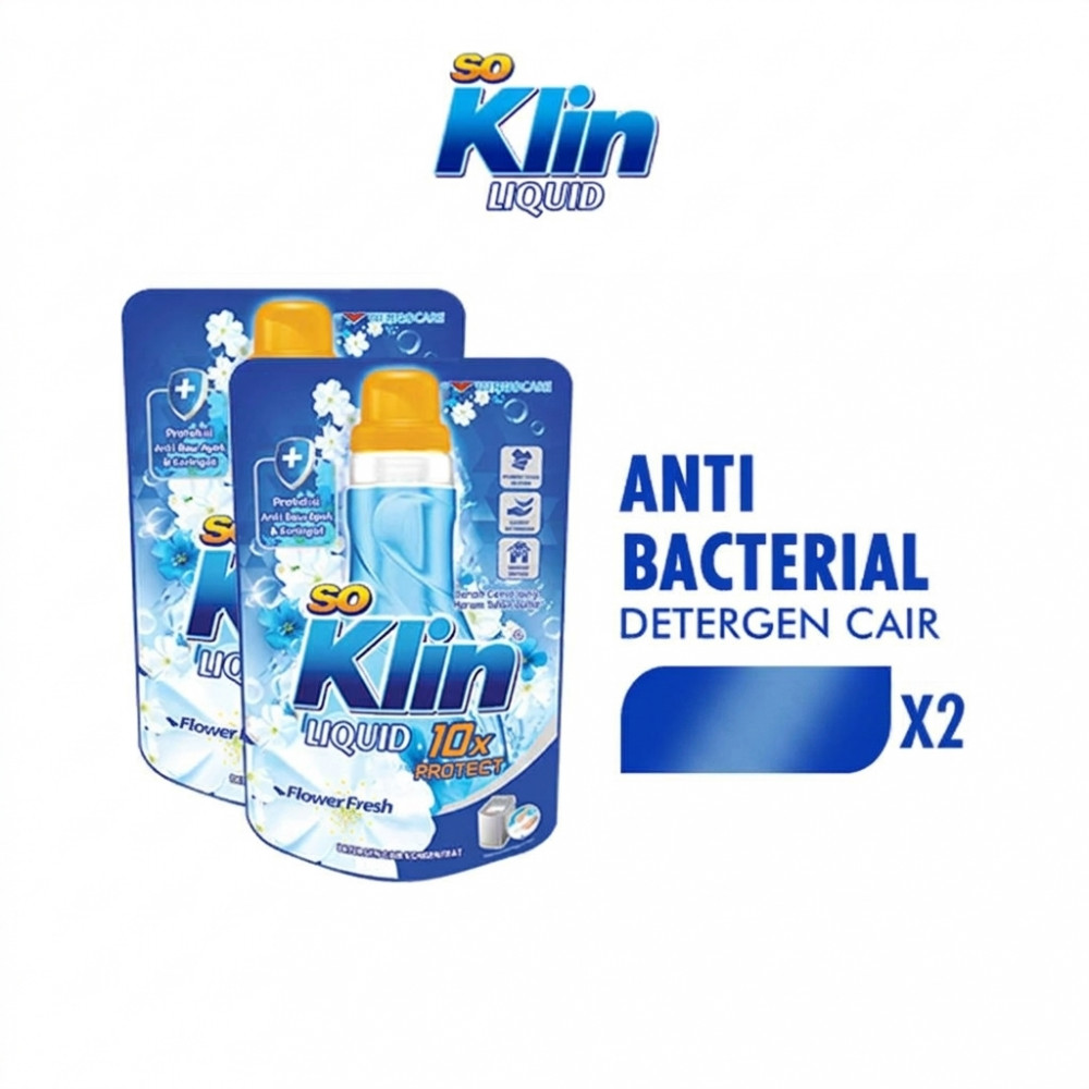 SO KLIN LIQ ANTI BACTERIAL BND 2 X 675 GR