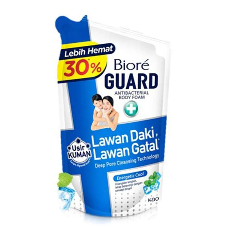 BIORE BODY FOAM COOL PEPPERMINT REF 800 ML