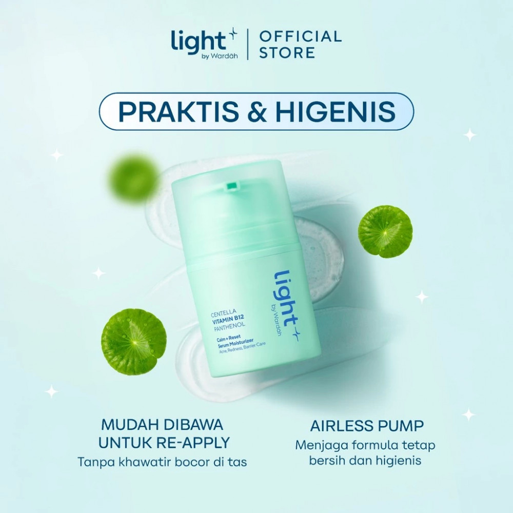 WARDAH LIGHT+ VIT B12 SERUM MOIST 30 GR