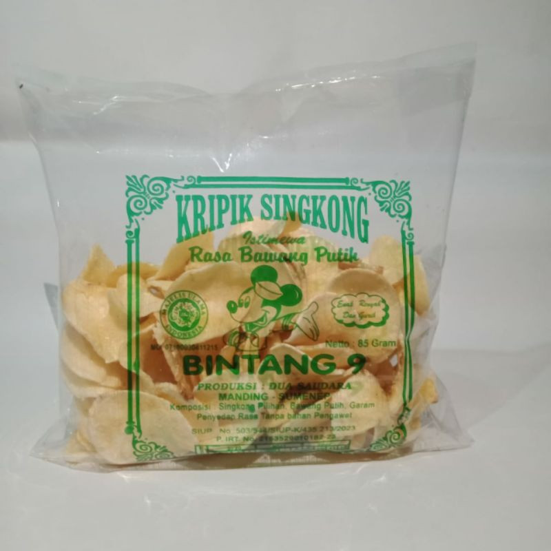 BINTANG 9 KRIPIK S BWG 170 GR