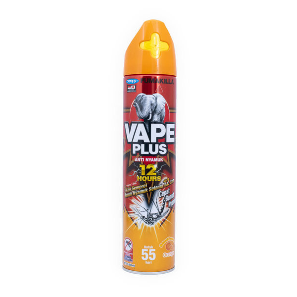 VAPE PLUS SPRAY ORANGE 500 ML