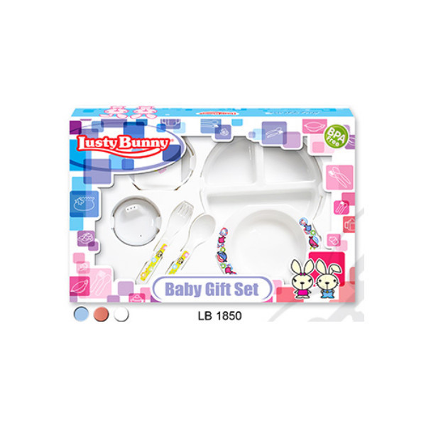 BUNNY FEEDING SET B1 ISI 6PC LB1850 & 7PC LB1851