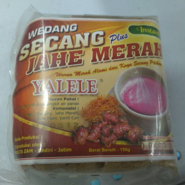 YALELE WEDANG SECANG 150 GR