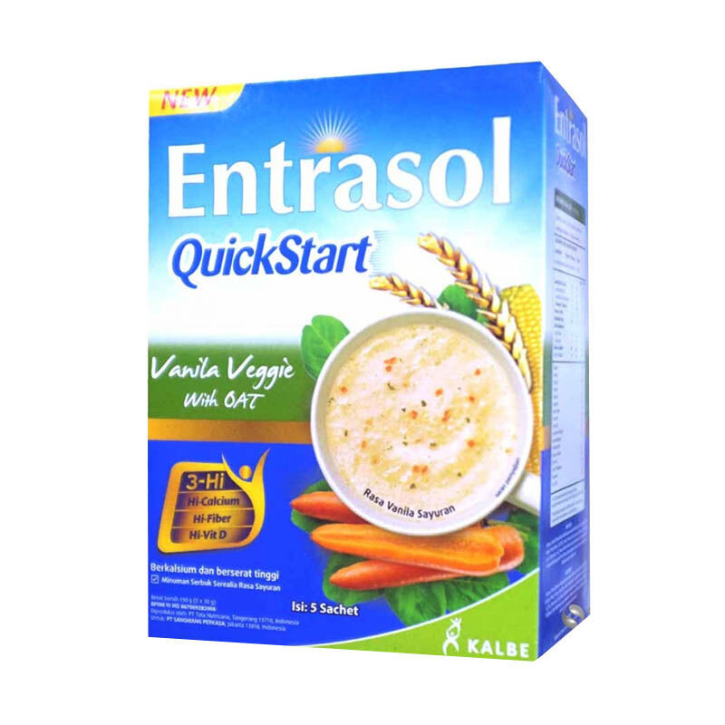 ENTRASOL QUICK START VANILLA BOX 5X30 GR