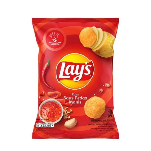 LAYS SAUS PEDAS MANIS 64 GR