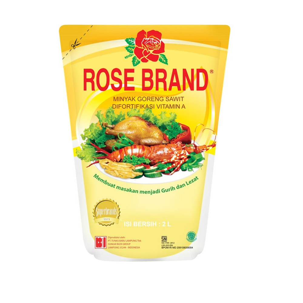 ROSE BRAND MINYAK GORENG REF 2000 ML
