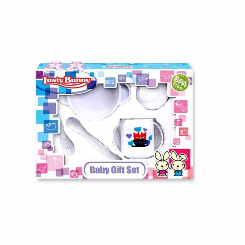 BUNNY FEEDING SET ND ISI 5PC LB 1416