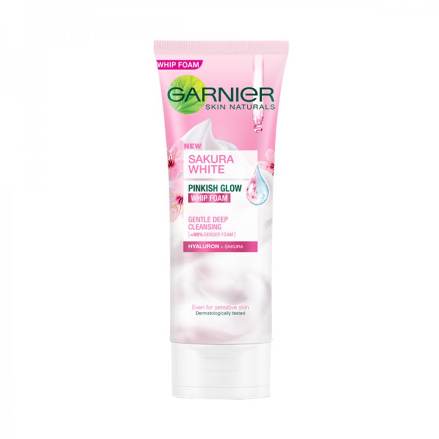 GARNIER SAKURA WHITE WHIP FOAM TUBE 100 ML