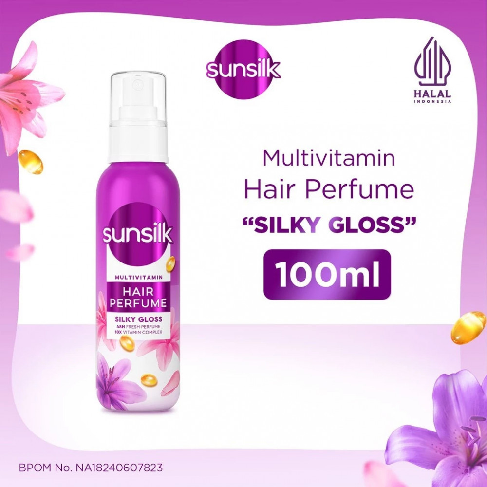 SUNSILK MULTIVITAMIN SILKY BLOSS BTL 100 ML