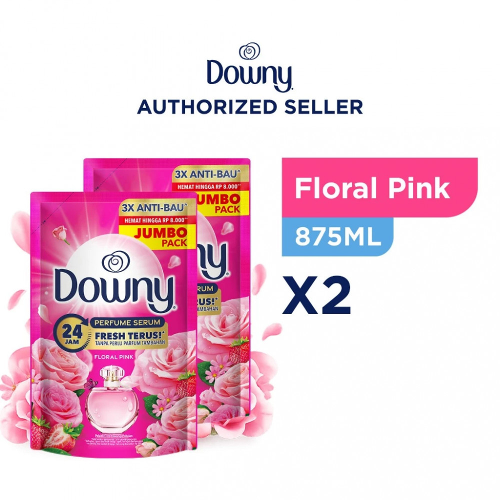 DOWNY FLORAL PINK BND 2 X 875 ML