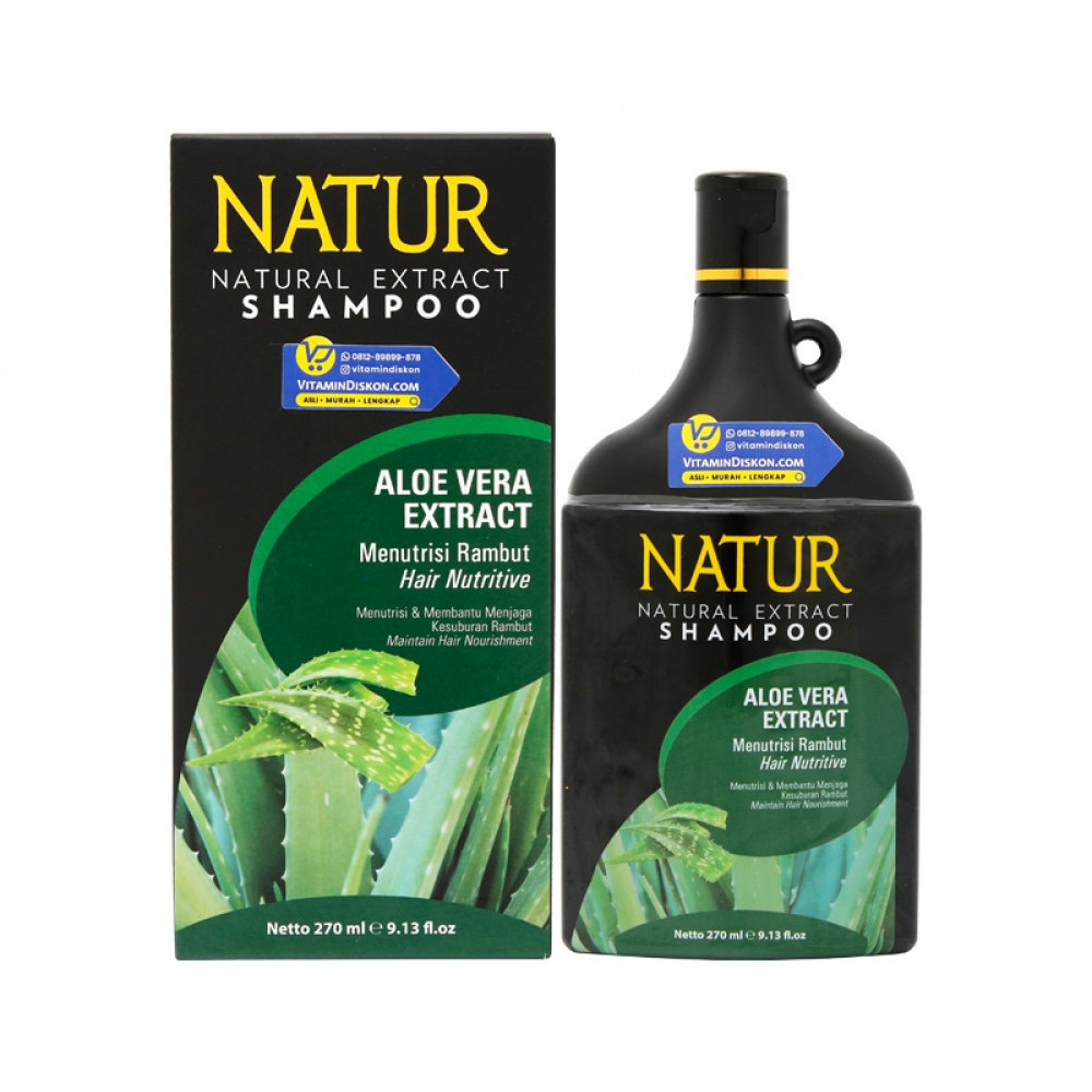 NATUR SHP ALOEVERA BTL 270 ML