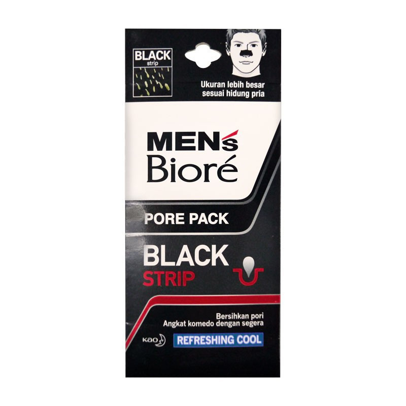 BIORE MENS PORE PACK BLACK