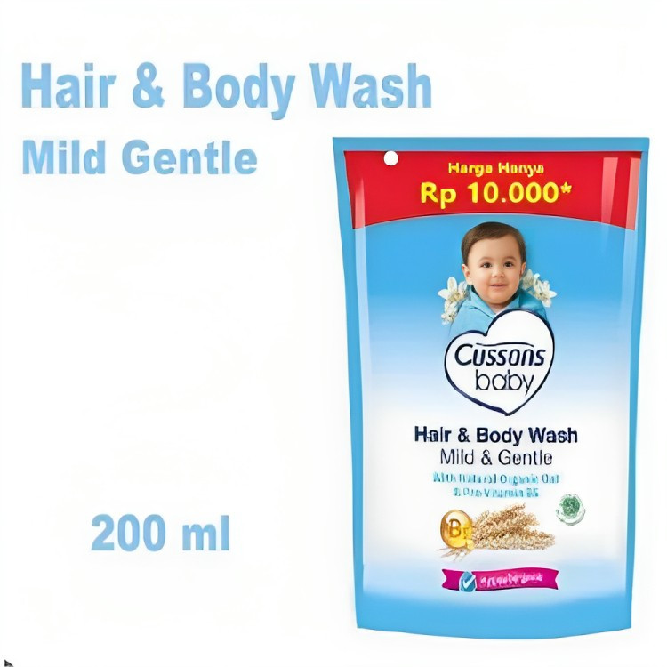 CUSSONS B.HAIR & BW MILD GENTLE 200 ML