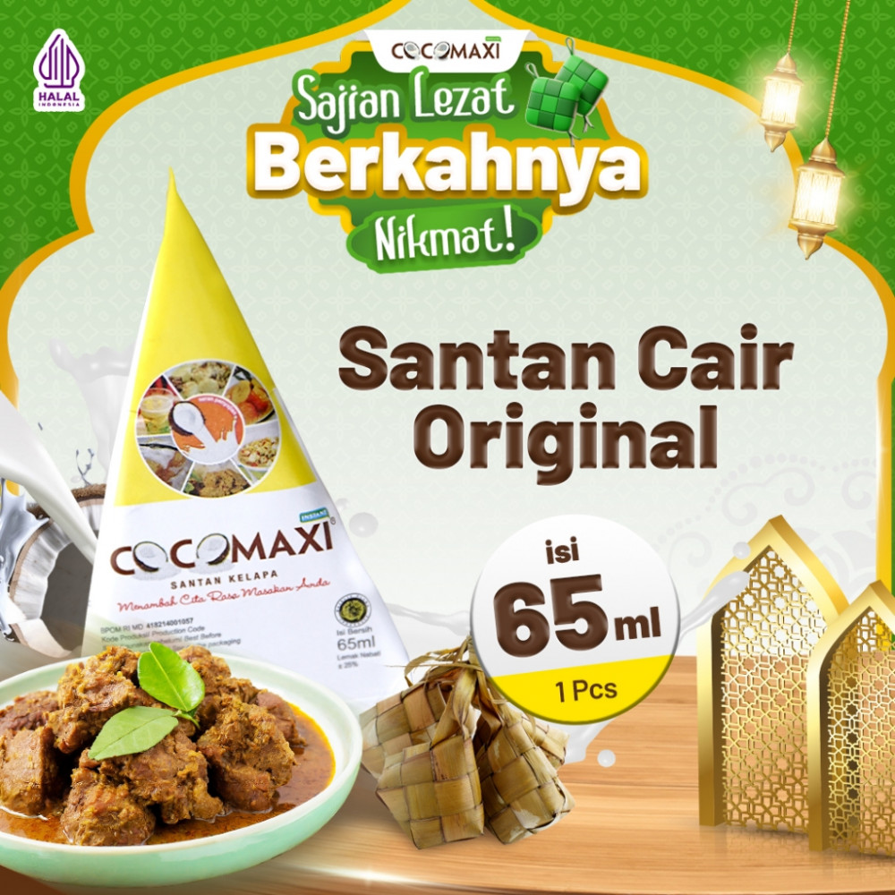 COCOMAXI SANTAN KELAPA INSTAN 65 ML