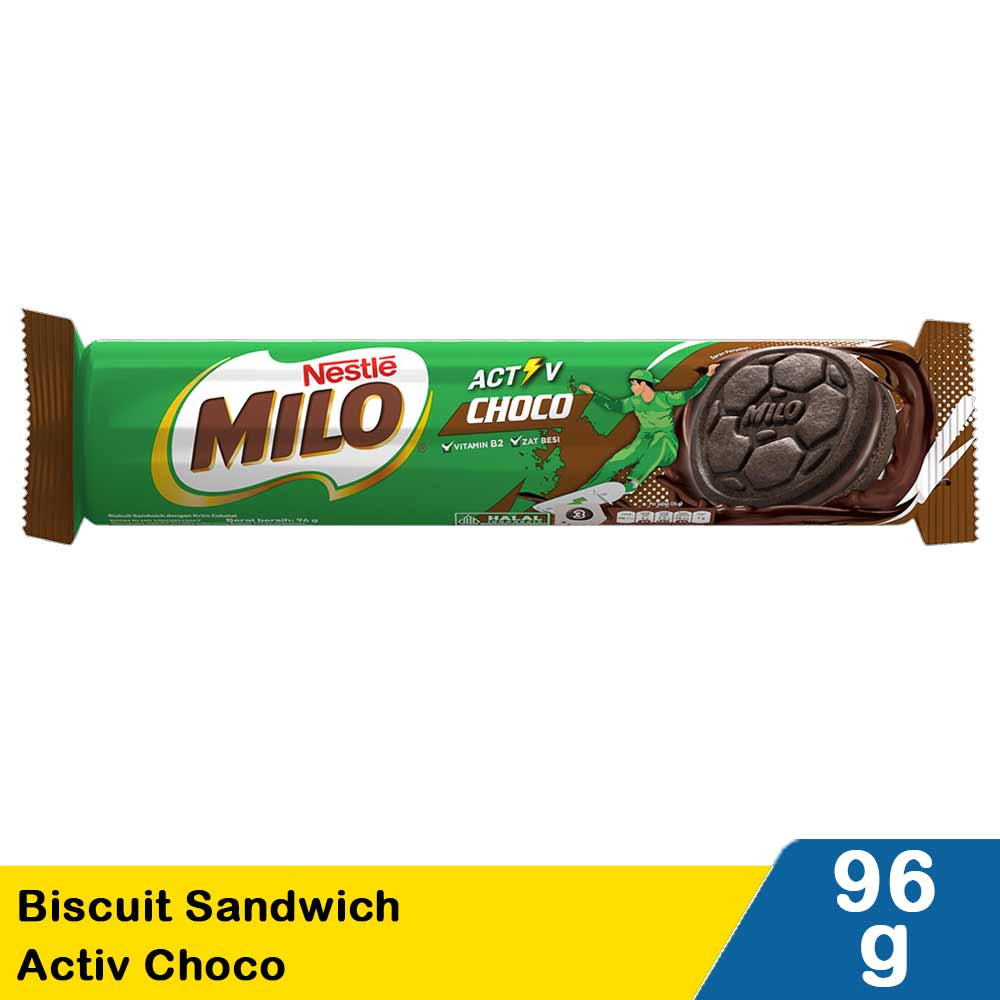MILO BISKUIT CHOCO ACTIV 96 GR