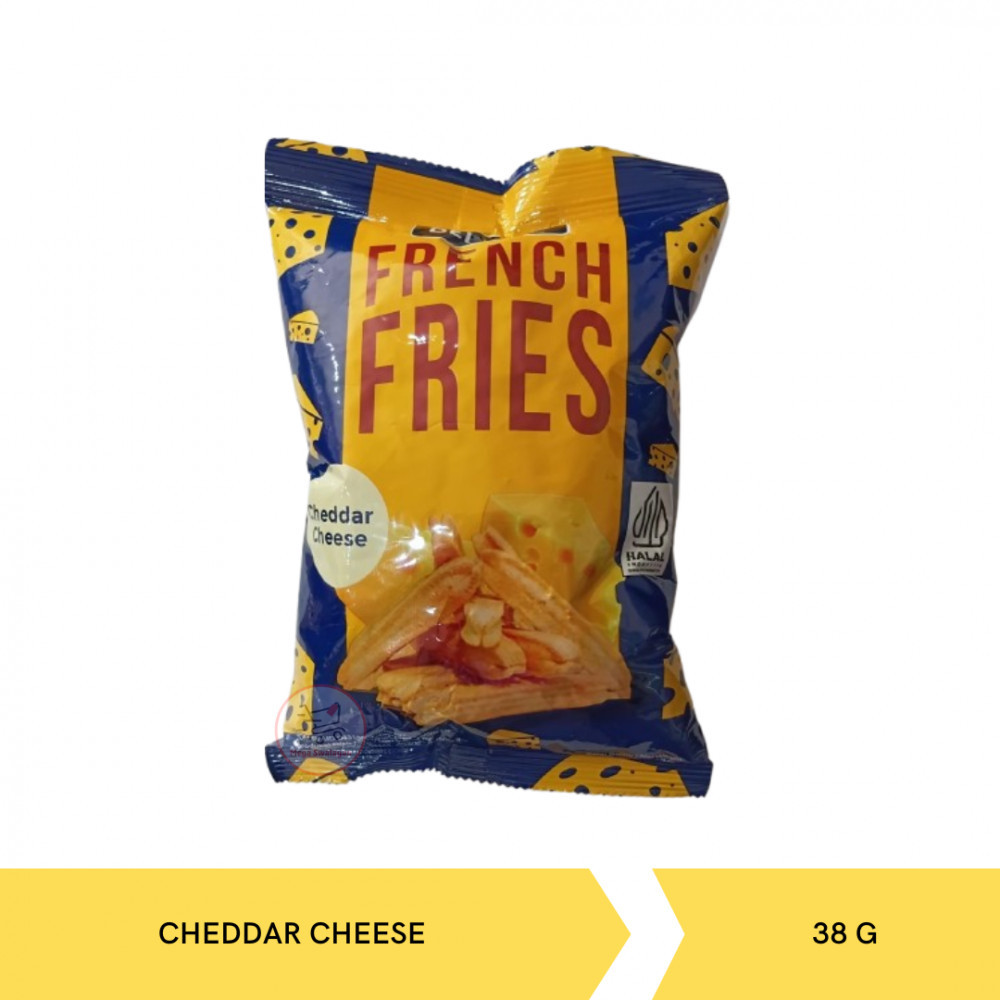 DELICYO FRENCH FRIES CHEDDAR CHEESE 38 GR