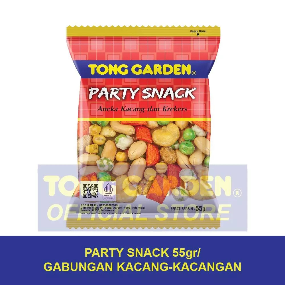TONG GARDEN PARTY SNACK 55 GR