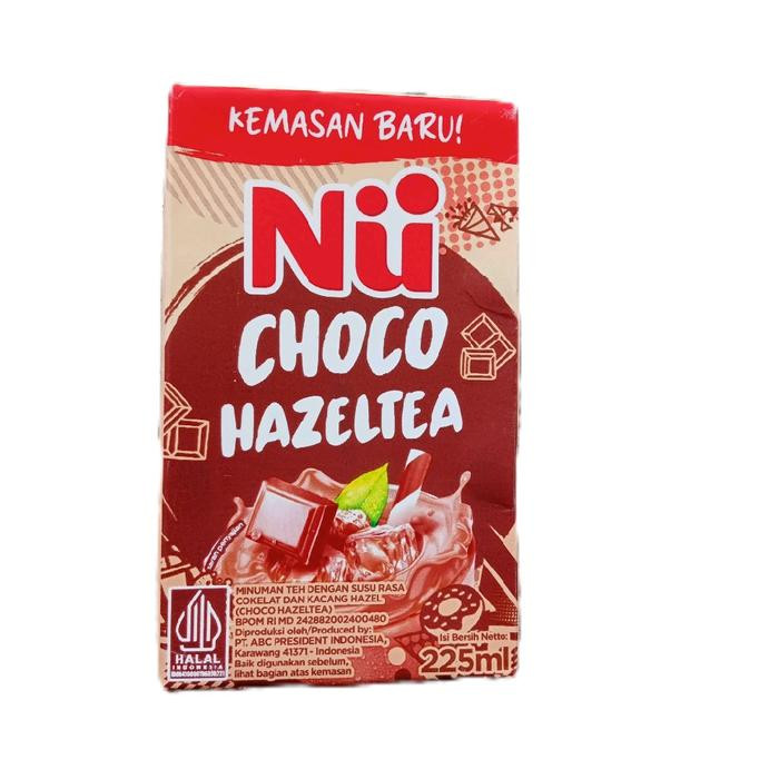 NU CHOCO HAZELTEA 225 ML