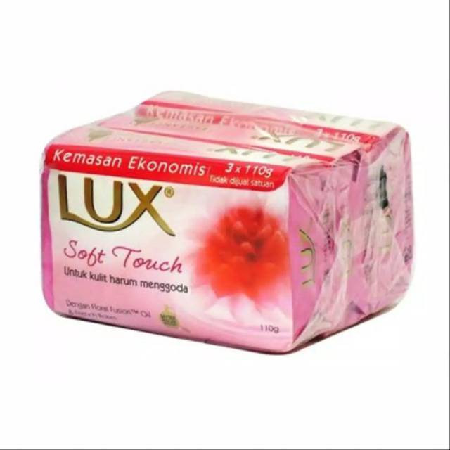 LUX SOFT ROSE MULTIPACK 100GR 3`S