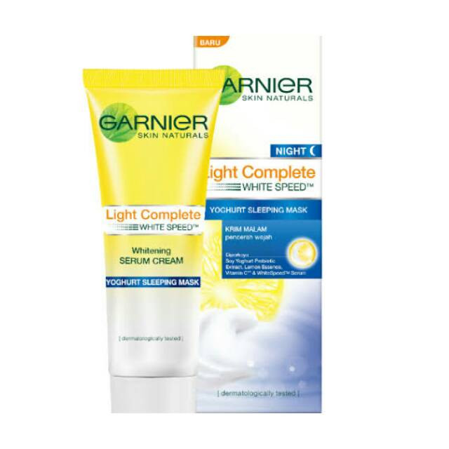 GARNIER L. COMPLETE YOGHURT S. MASK NIGHT 20 ML