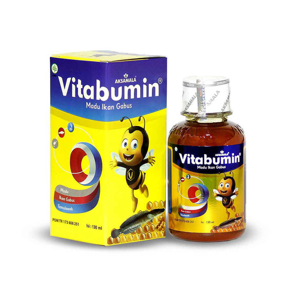 VITABUMIN MADU IKAN GABUS BTL 130 ML