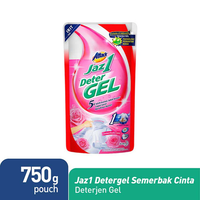 ATTACK JAZ1 DETERGEL SEMERBAK CINTA 750 GR