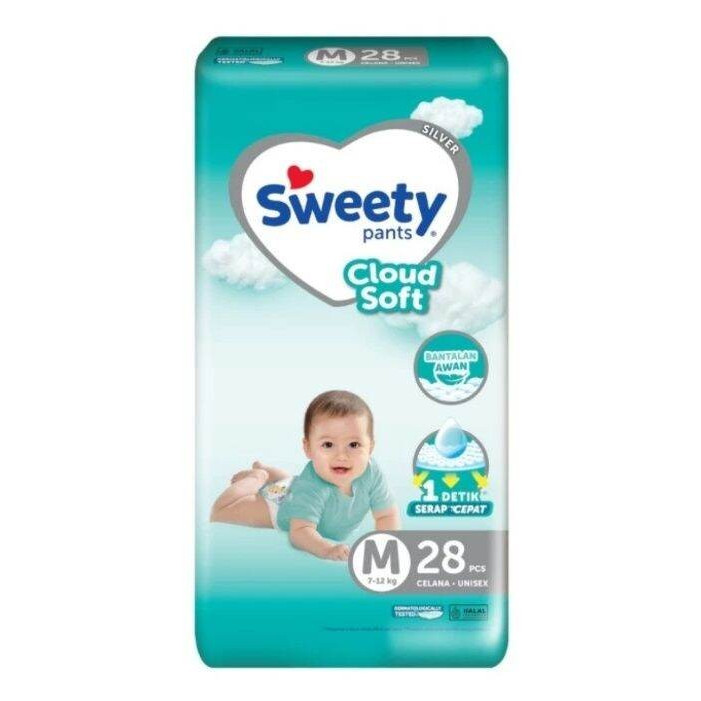 SWEETY SILVER PANTS M28