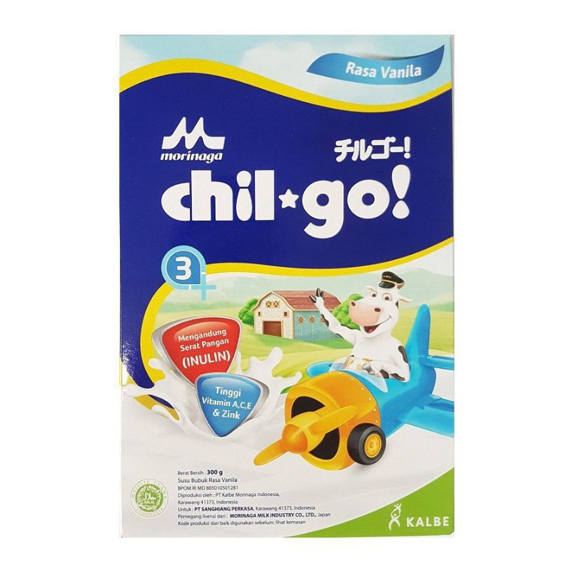 CHIL GO POWDER VANILA 3+ BOX 300 GR
