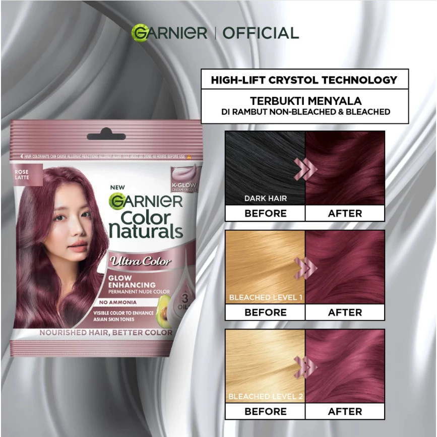 GARNIER COLOR NAT ROSE LATTE 60 ML