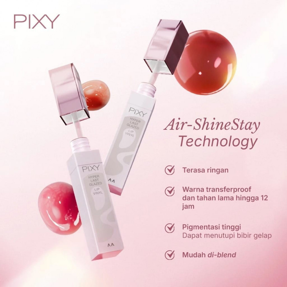 PIXY H.GALZED LIP VINYL 07 ROSEWOOD BLAZED