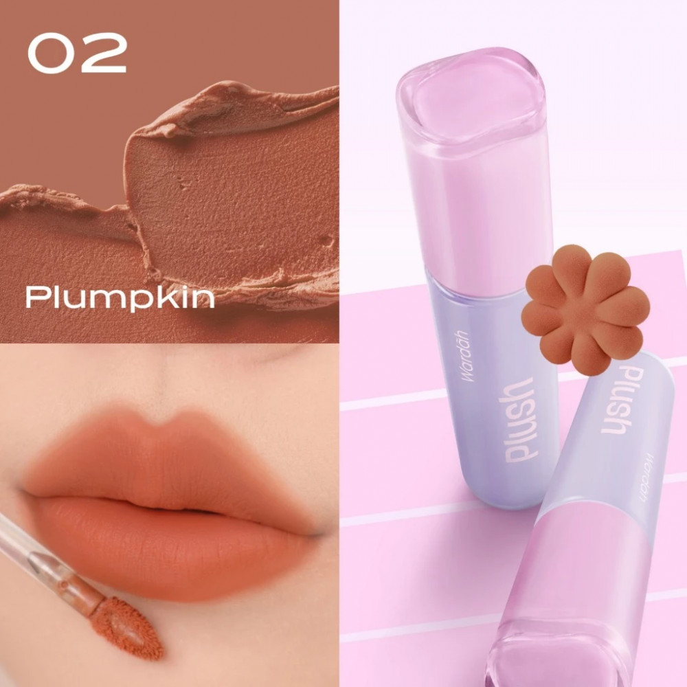 WARDAH BLUR INK LIP PLUSH 02 PLUMPKIN