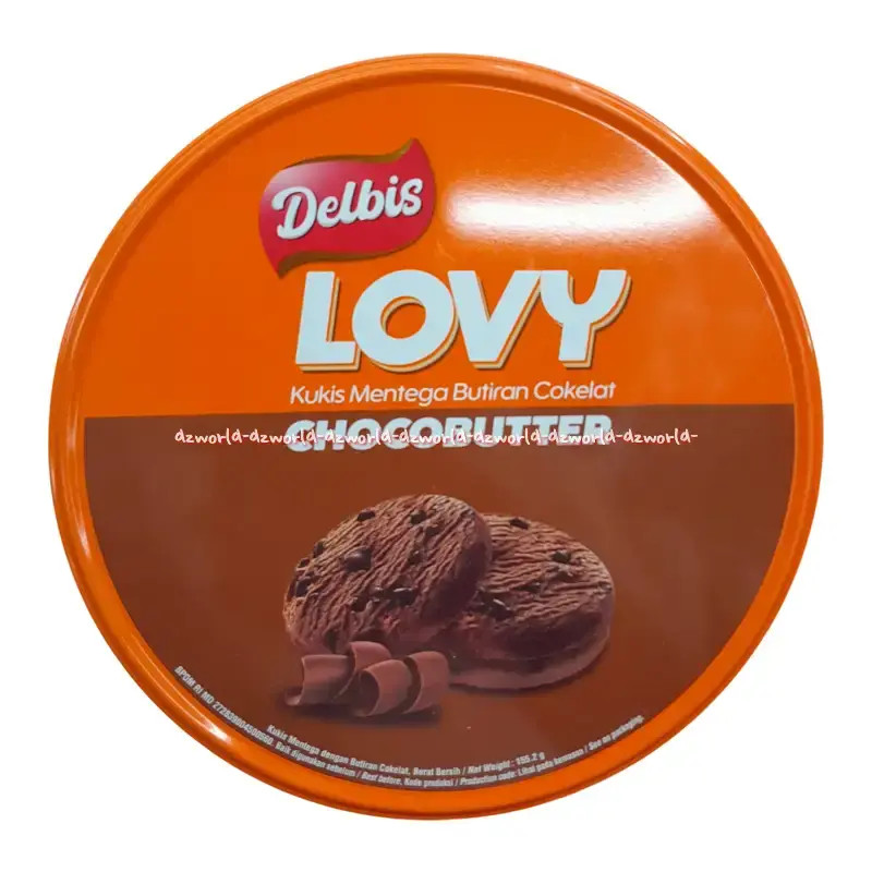 DELBIS LOVY CHOCOBUTTER TIN 155 GR