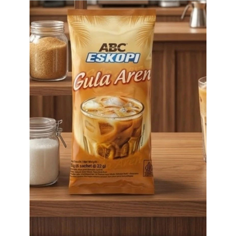 ABC ES KOPI GULAN AREN PACK 6 X 22 GR