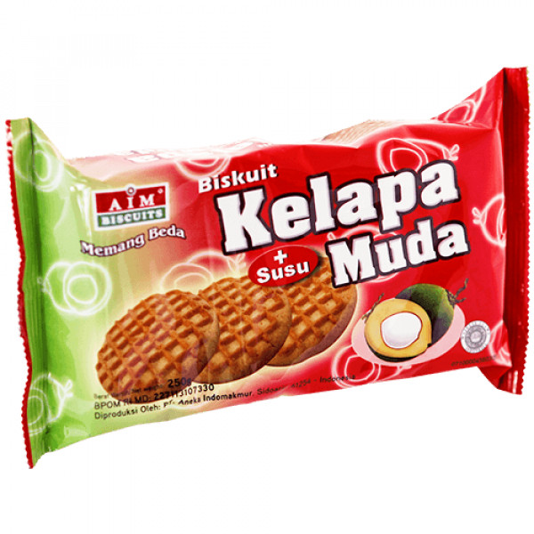 AIM BISKUIT KELAPA MUDA 250GR