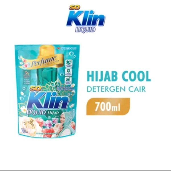 SO KLIN LIQ HIJAB COOL PERFUME 700 ML