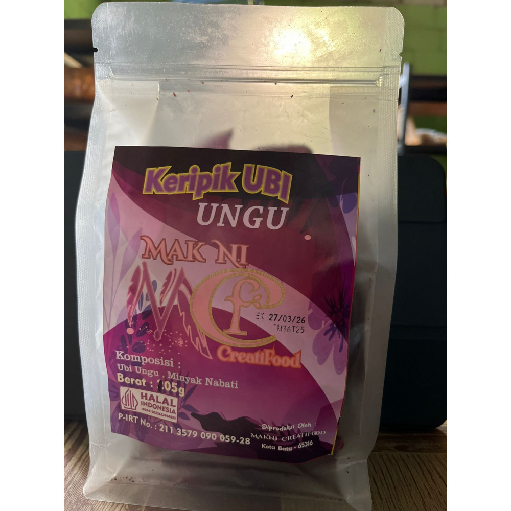 MAK NI KERIPIK KETELA UNGU SD 105 GR