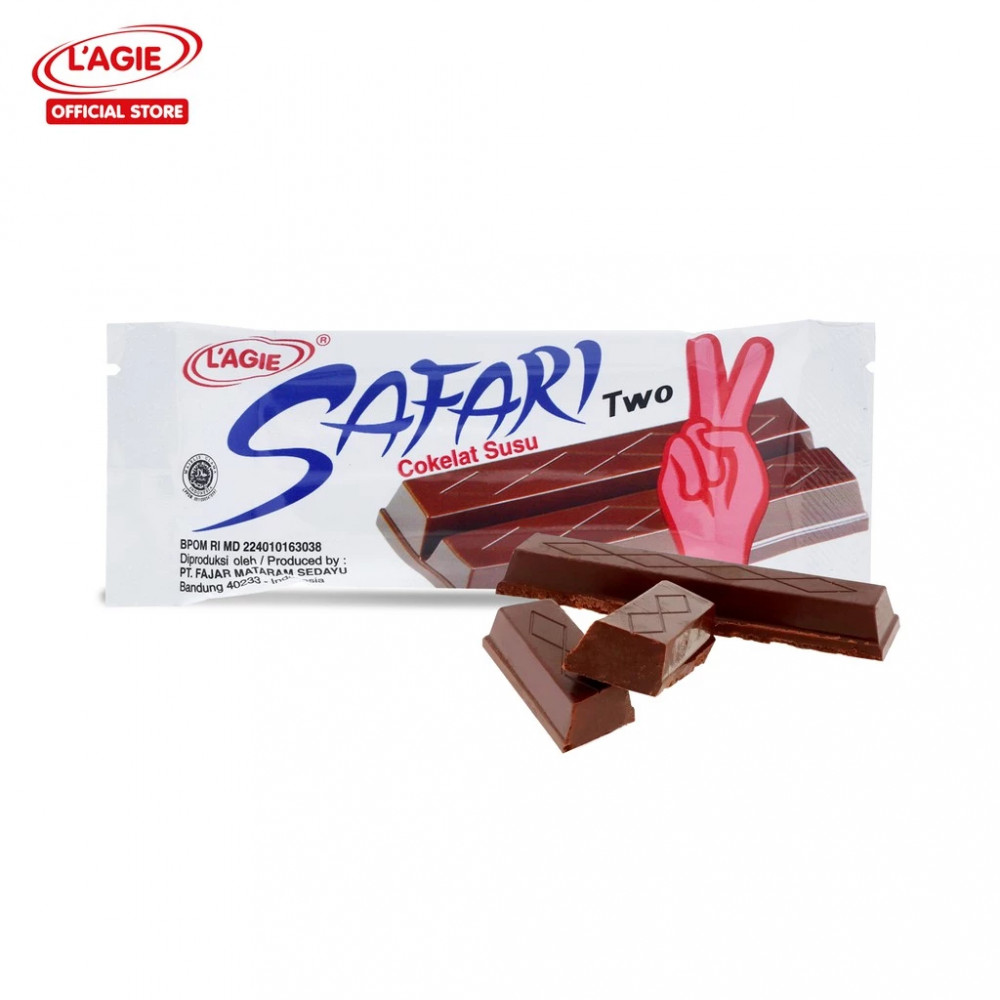 LAGIE SAFARI TWO COKELAT SUSU 30 GR