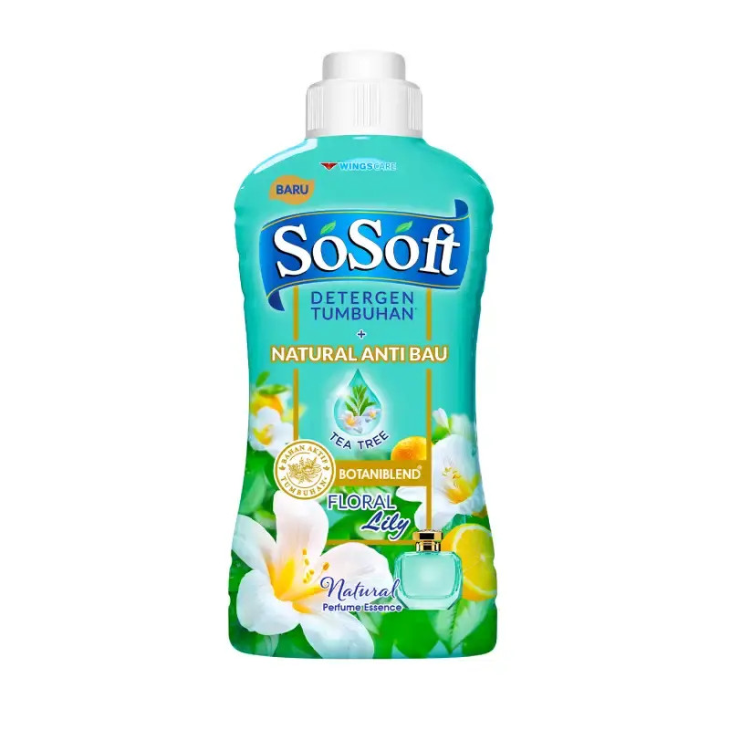 SO SOFT LIQ DET FLORAL LILY BTL 700 ML