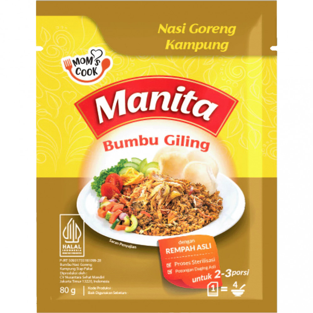 MANITA BUMBU NASI GORENG KAMPUNG 50 GR