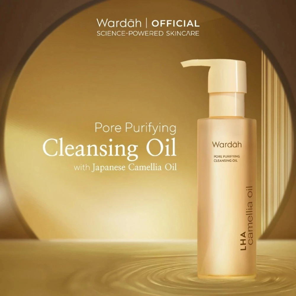 WARDAH CLEANSING OIL LHA CAMELLIA 140 ML