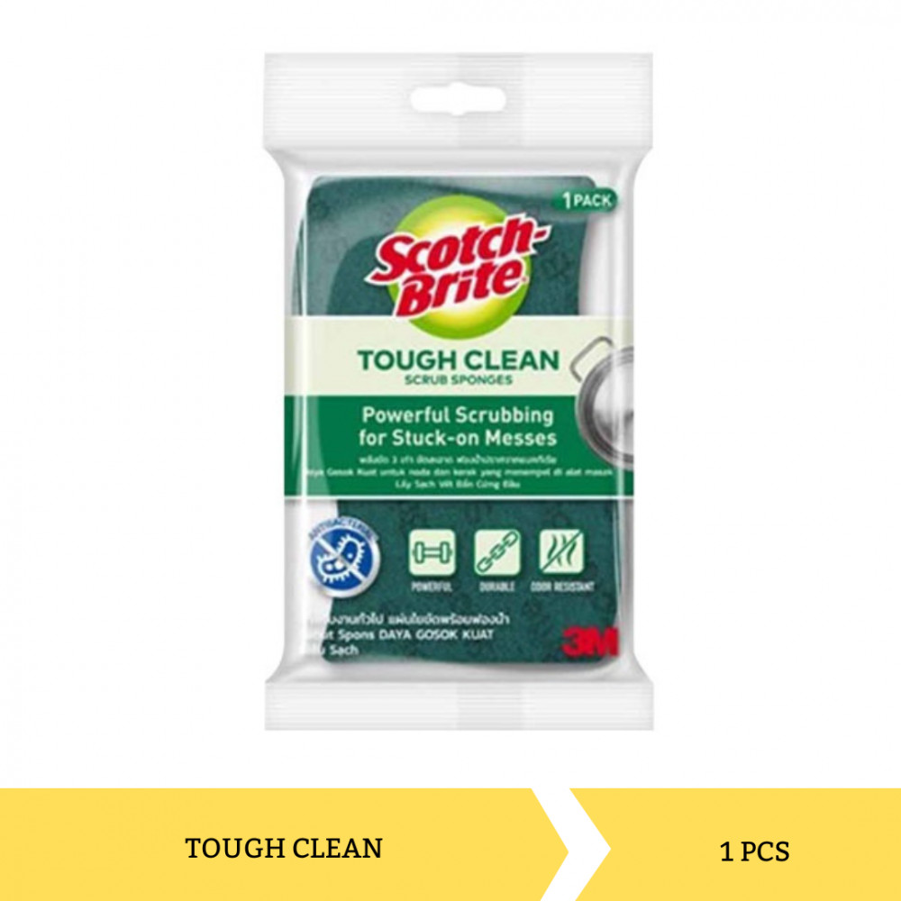 SCOTCH BRITE ID-30 SCOUR SPONS HIJAU