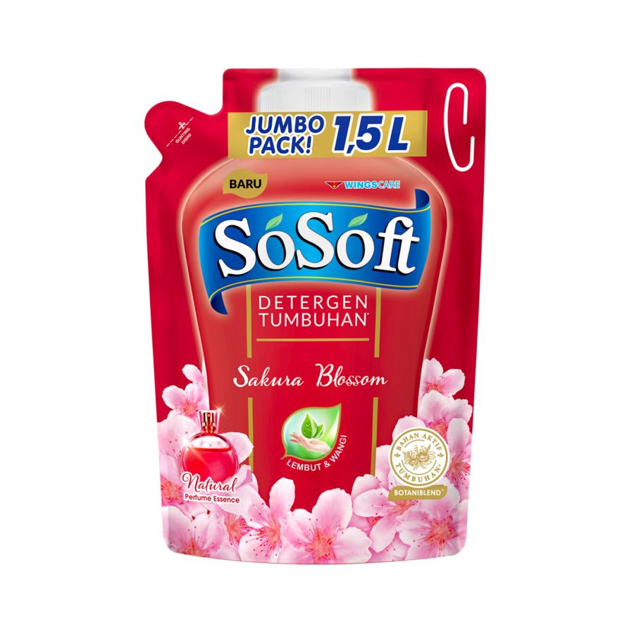 SO SOFT LIQ DET SAKURA REF 1500 ML