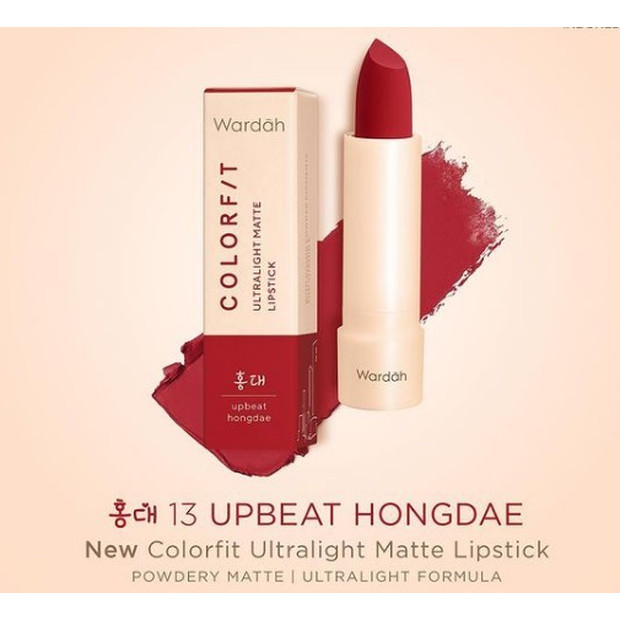 WARDAH ULTRALIGHT MATTE LIPS 13 HONGDAE
